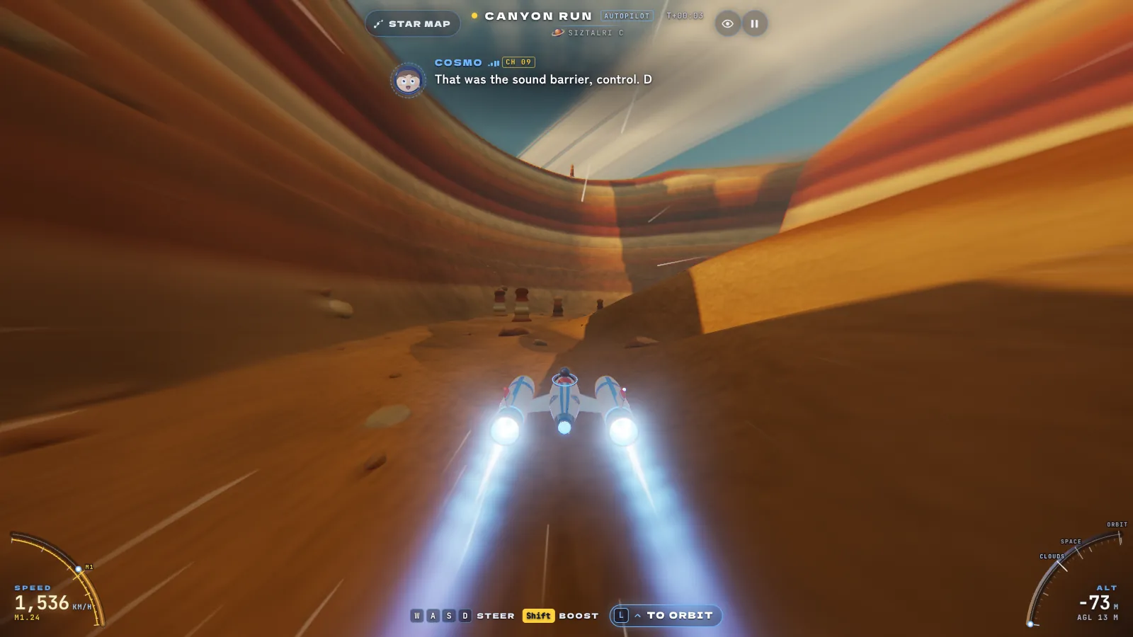 Cosmo Outbound screenshot 1 of 3