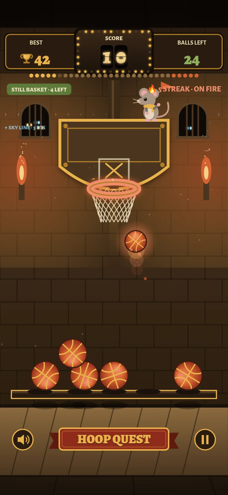 Hoop Quest screenshot 1 of 3