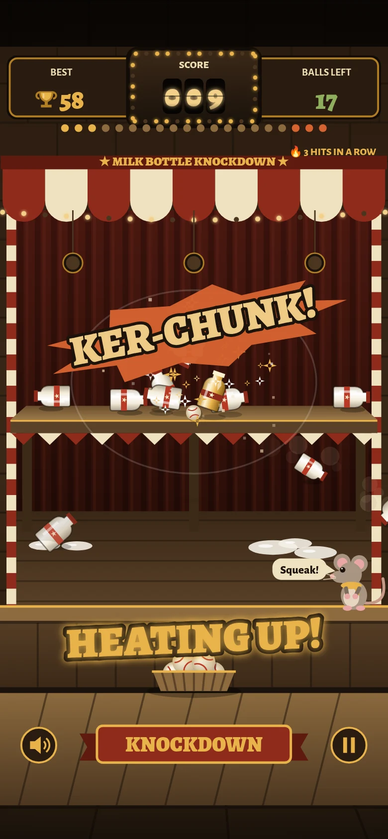 Milk Bottle Knockdown screenshot 1 of 3