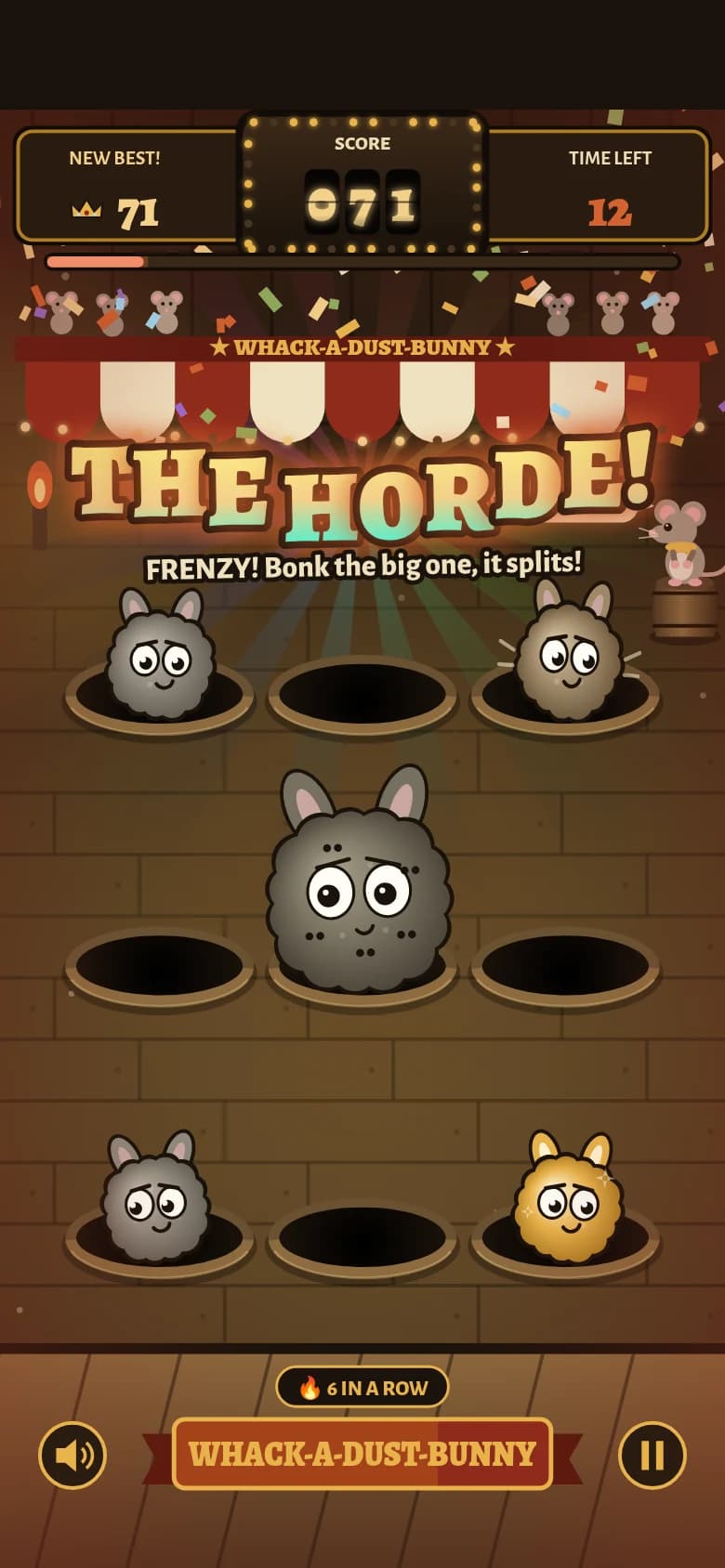 Whack-a-Dust-Bunny screenshot 2 of 3