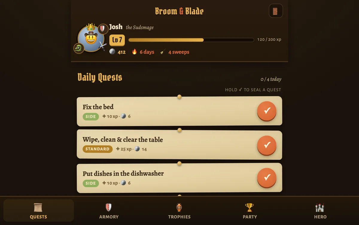 Broom & Blade screenshot